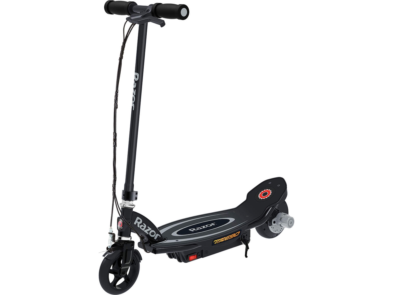 Razor PowerCore E90 el-løbehjul til børn i sort og grøn