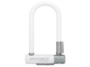 Kryptonite Kryptolok 2 Mini 7 bøjlelås i sort med gult beslag