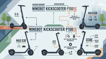Segway Ninebot elløbehjul: sådan læser du modelnavnet
