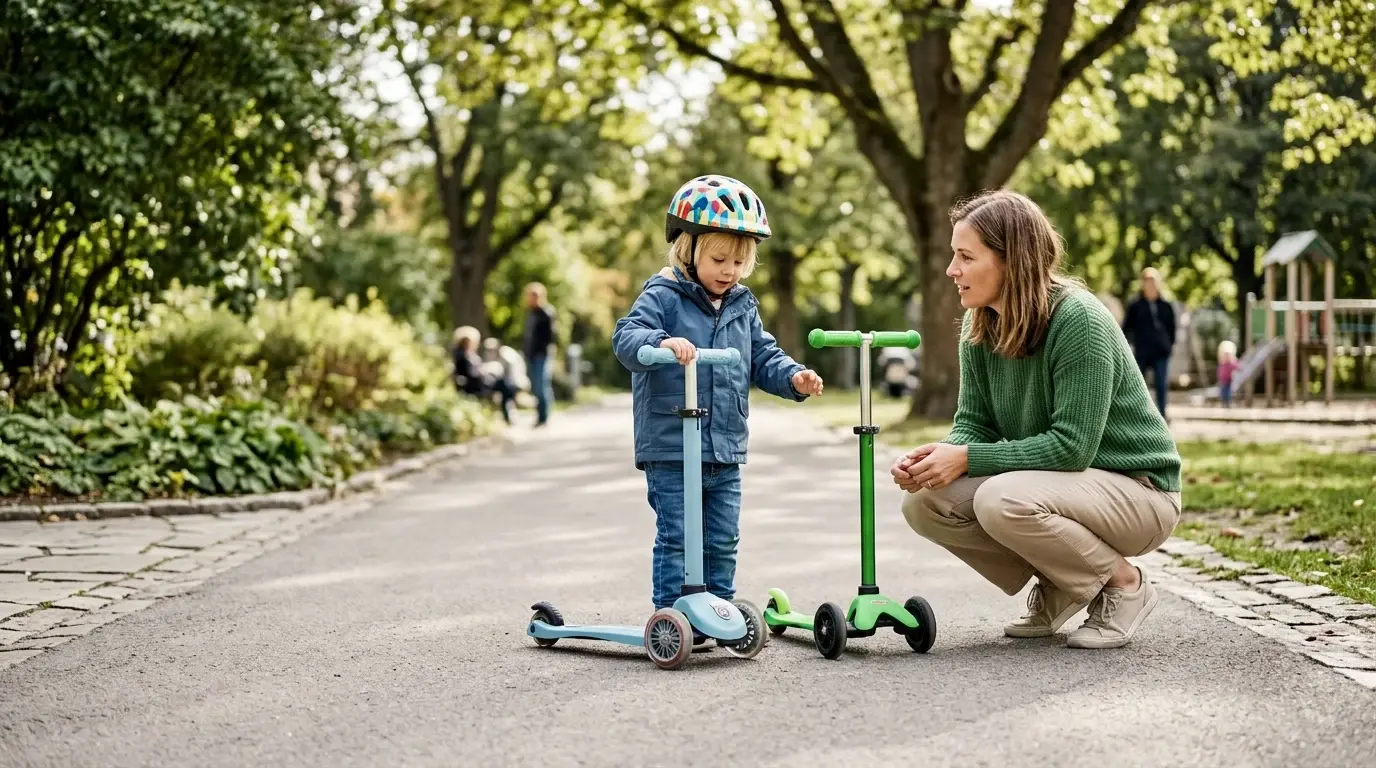Løbehjul til 3 år: tre hjul eller to? Guide 2026