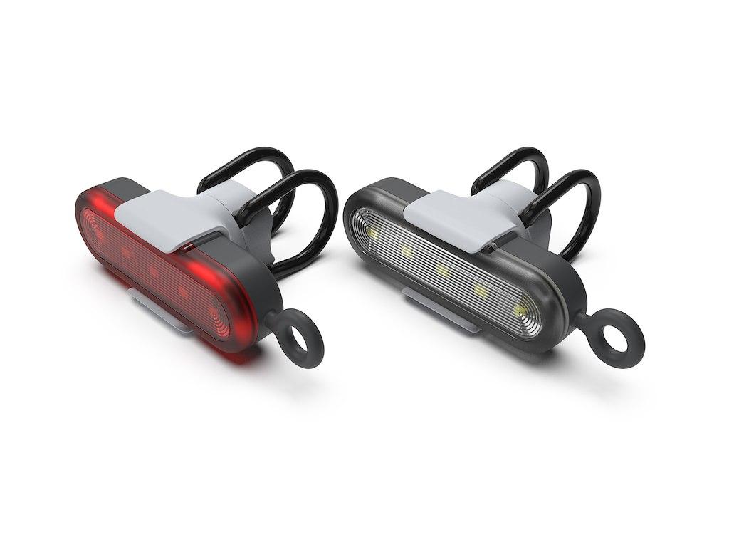 Reelight Stadium USB-opladeligt lygtesæt til cykel og elløbehjul